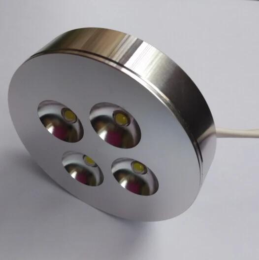   4W LED Puck Ʈ LED ٿ Ʈ CE & RoHS  ǰ 85-265V, Puck Ʈ
